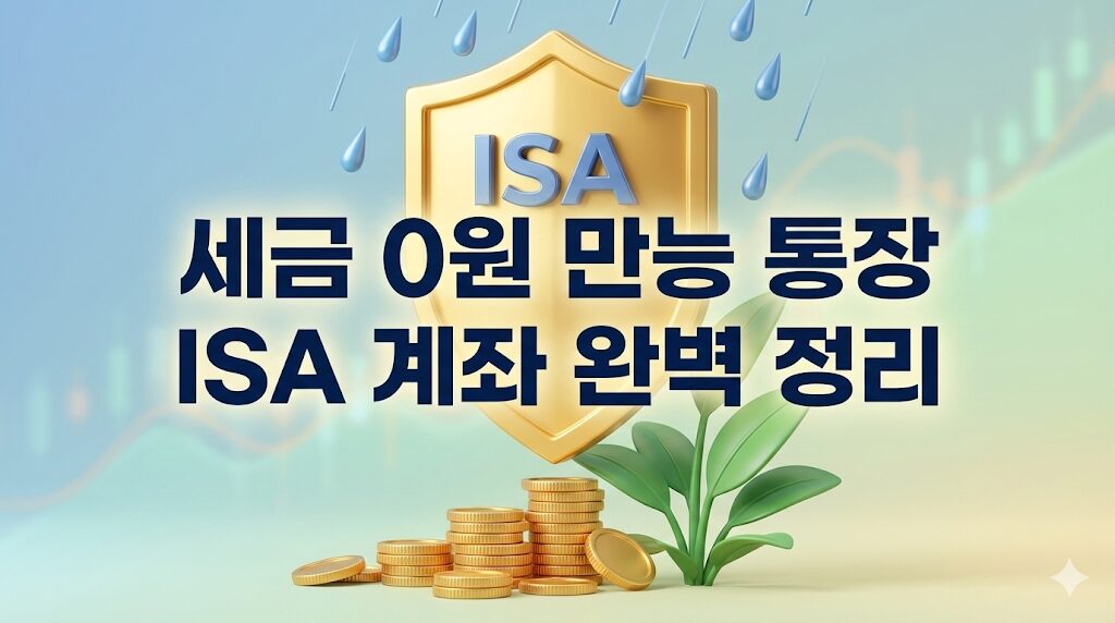 ISA 계좌 혜택 정리