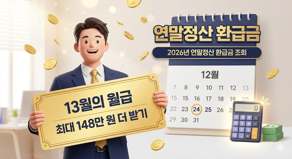 2026년 연말정산 환급금 조회